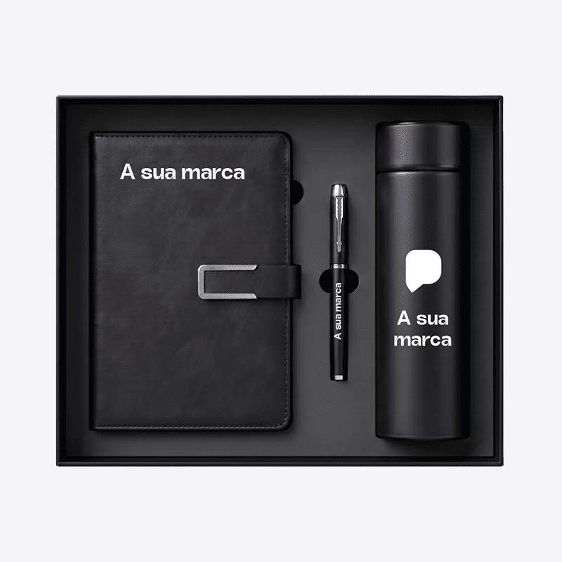 Kit Executivo Personalizado | Brindes Corporativos Angola